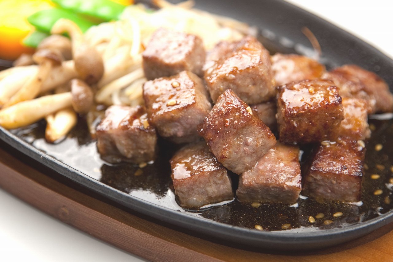 牛肉サイコロステーキ 成型肉 鹿島市 佐賀県