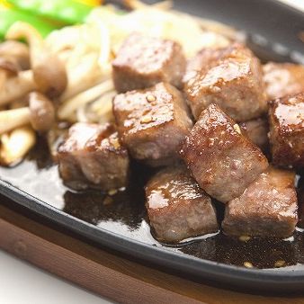 牛肉サイコロステーキの画像