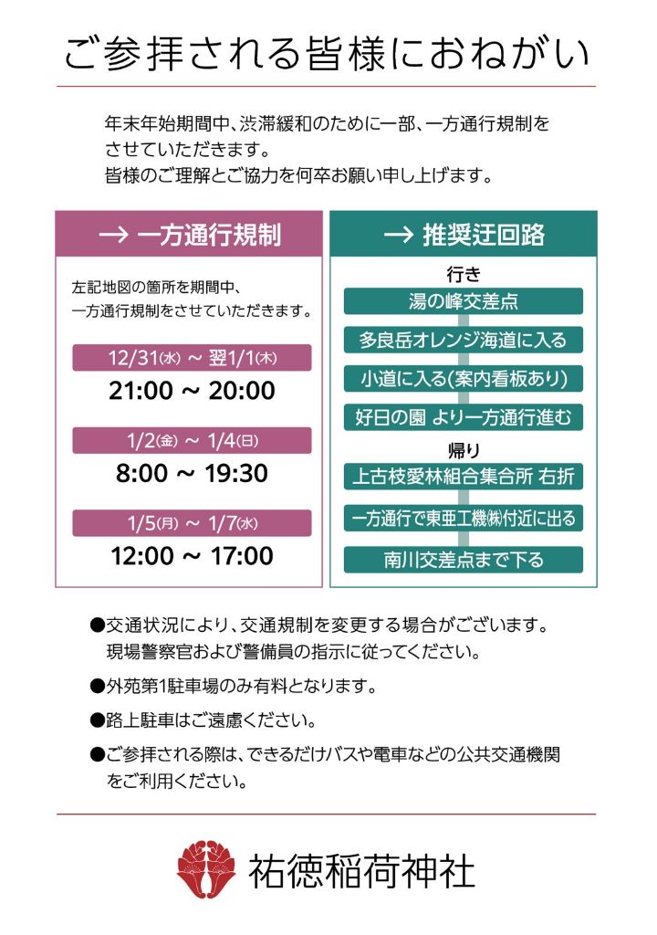 交通規制実施時間