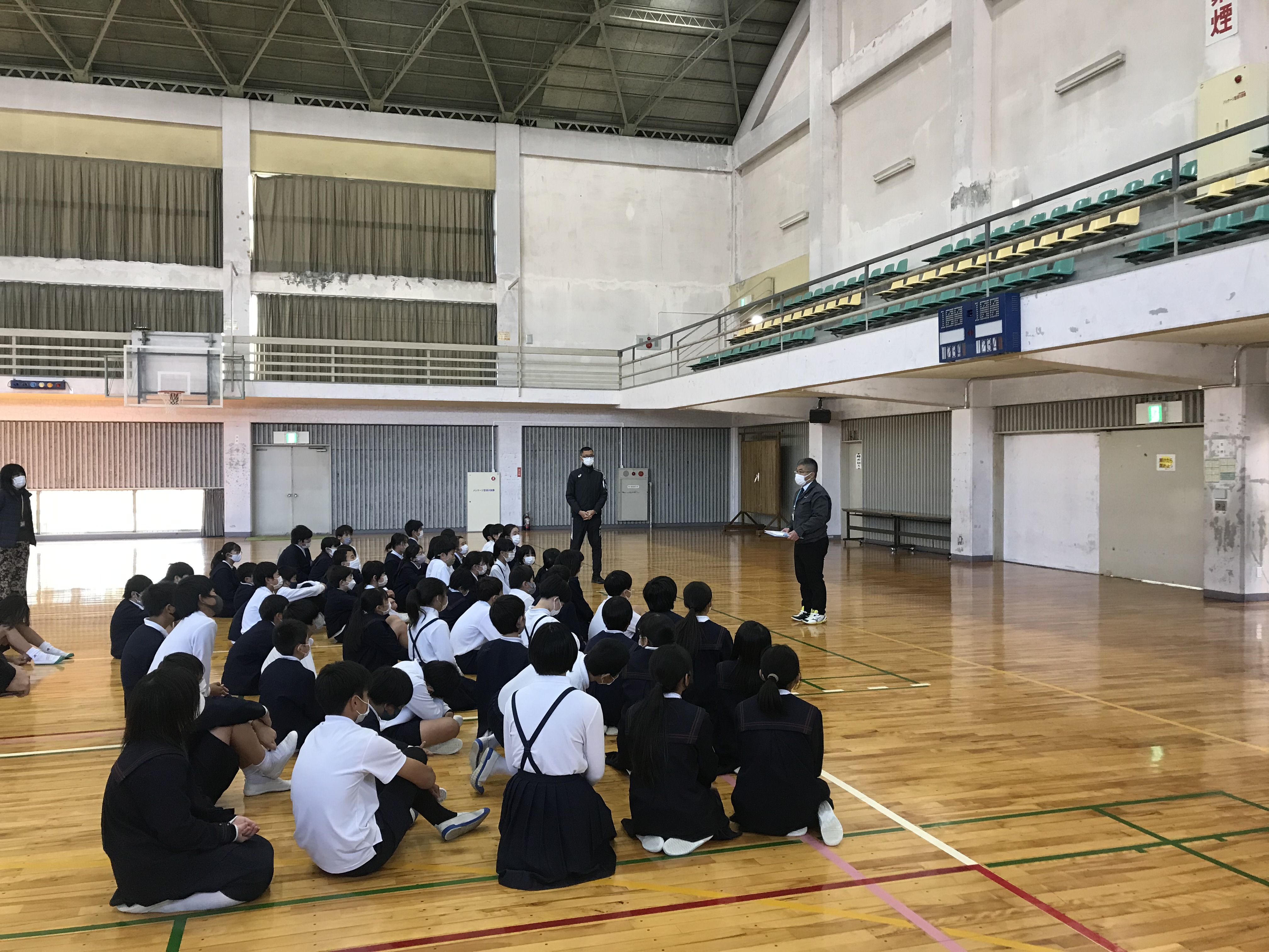 鹿島小学校講話の様子3