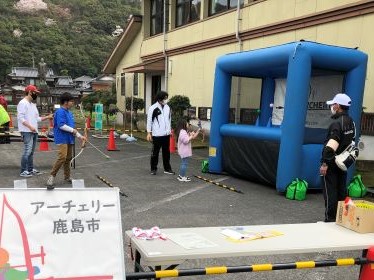 R5.3.25 スポーツ体験会（アーチェリー）1