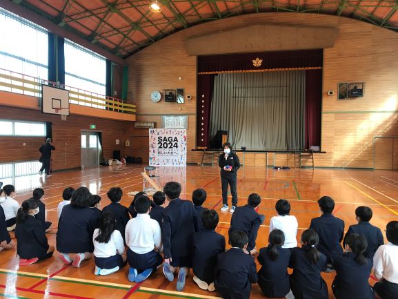 古枝小学校ボッチャ説明