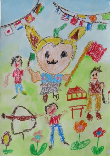 絵画コンクール　小学校低学年の部　入賞作品
