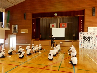 七浦小学校講話の様子3
