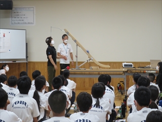 東部中学校ボッチャ説明