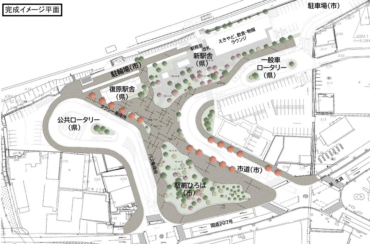 完成イメージ平面